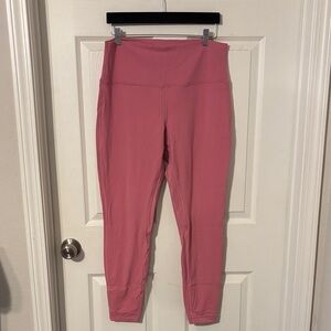 Lululemon Align High-Rise Pant 28" Size 14 Pink Blossom